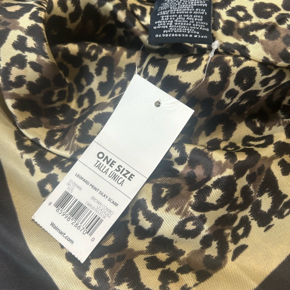 George Animal Print Scarf - Picture 6 of 9